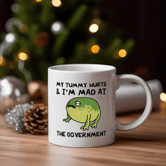 Quench Your Thirst with a Smile: Funny Frog Water Mug for Everyday Use