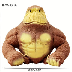 1pc Creative Angry Gorilla Toy | Stress-Relief Muscle Monkey | Fun & Interactive Toy for Kids and Adults